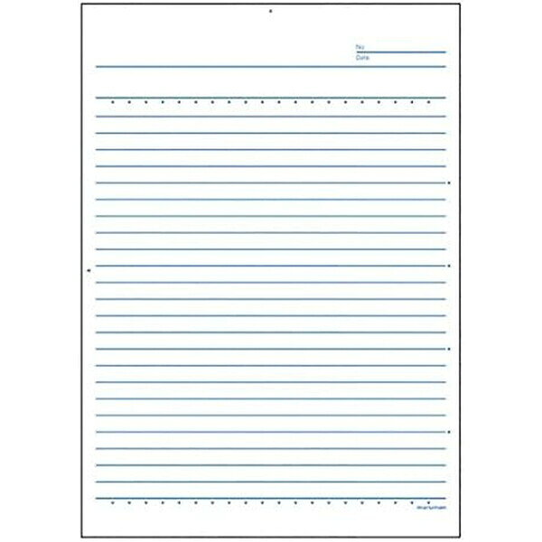 マルマン B5 レポートパッド メモリ入8mm罫 50枚 レポート用紙 50枚 P152A - 送料無料※800円以上 メール便発送 2