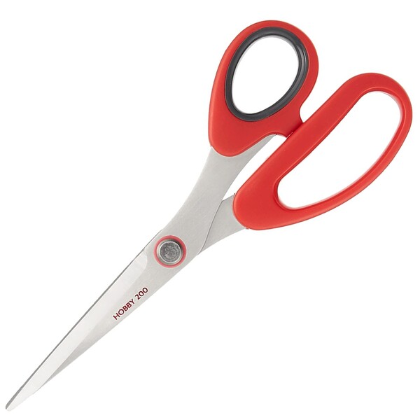 樂天商城 - ステンレスはさみ ホビー 20cm ソフトリング 手にやさしい クロバー 36-624 - 送料無料※800円以上 メール便発送