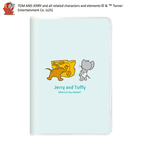 トムとジェリー 2026年 手帳 B6 マンスリー 月間ブロック cheese face 10月始まり 月曜 メモ 透明カバー かわいい 306362 - 送料無料※800円以上 メール便発送