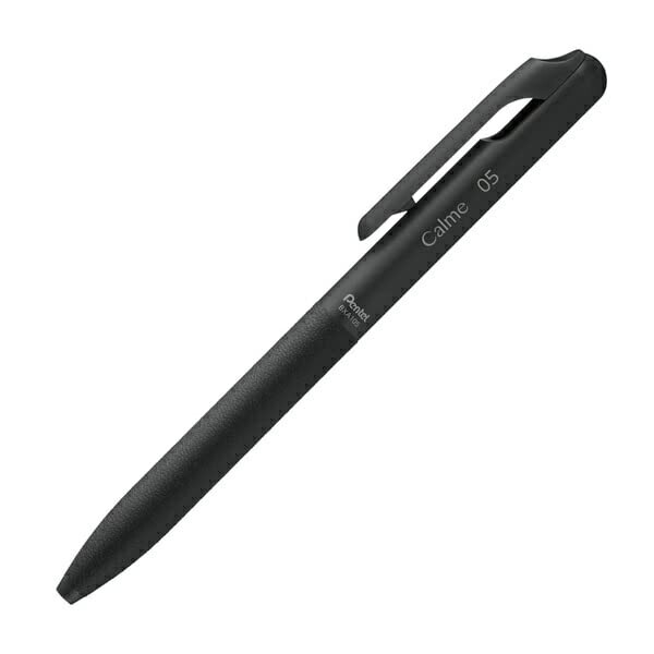 ぺんてる 油性ボールペン Calme カルム 単色ボールペン 0.5mm ブラック軸 インク黒 BXA105A-A - 送料無料※800円以上 メール便発送のサムネイル