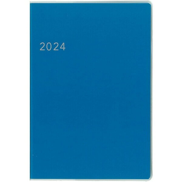 ダイゴー 手帳 2024年4月始まり アポイント マンスリー ブロック B6 ブルー E9332 E9332(2024) - 送料無料※800円以上 メール便発送のサムネイル