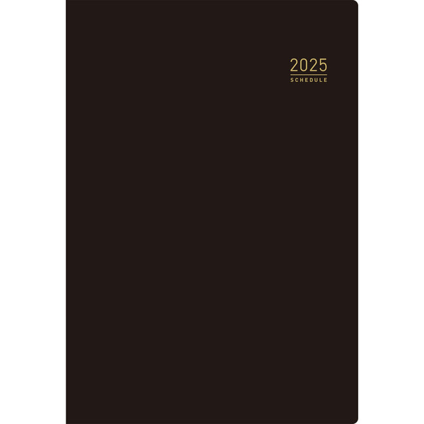 高橋書店 2025年 手帳・ダイアリー No.95 デスクダイアリー 見開き1週間 A5 黒 95(2025) - 送料無料※800円以上 メール便発送