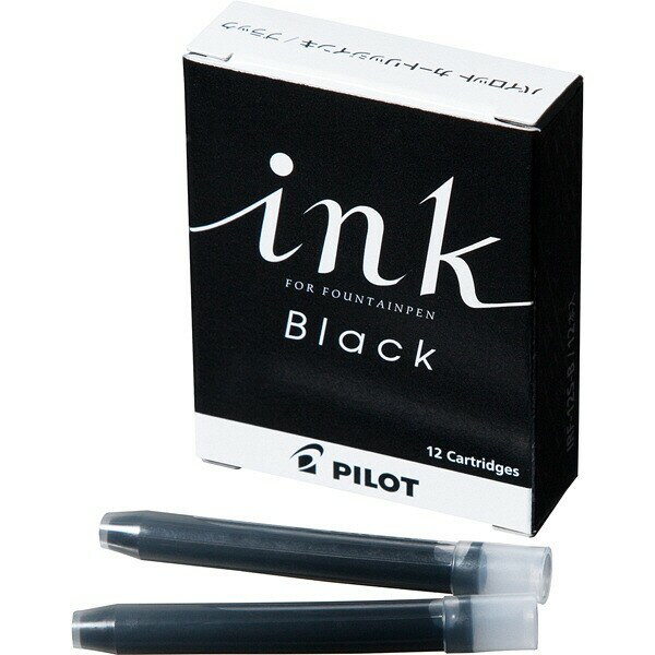 パイロット 万年筆用カートリッジインキ ブラック IRF-5S-B 万年筆インク 筆ペン デスクペン