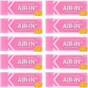 10個まとめ買い プラス 消しゴム エアイン もっとあんしん ネオンカラー ピンク ER-100CN_SET10 - 送料無料※800円以上 メール便発送