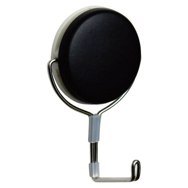 ミツヤ 強力マグネットフック モンキー 耐荷重10kg ロングアーム 黒 MKY-10-BK 【メール便不可】