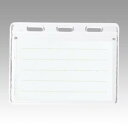 ソニック 名札用表示面 2枚収納タイプ 5枚入 NF-678 - 送料無料※800円以上 メール便発送