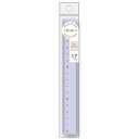 西敬 マカロンルーラー ブルーベリー 定規 17cm B5 かわいい MR-17BL - 送料無料※800円以上 メール便発送