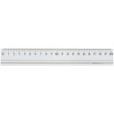 西敬 スモーク定規 20cm アクリル樹脂 見やすい RSR-20B - 送料無料※800円以上 メール便発送
