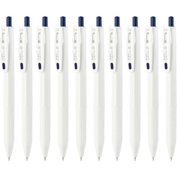 樂天商城 - ゼブラ ジェルボールペン サラサR 0.4mm ブルーブラック JJS29-R1-FB 10本セット JJS29-R1-FB_SET10 - 送料無料※800円以上 メール便発送