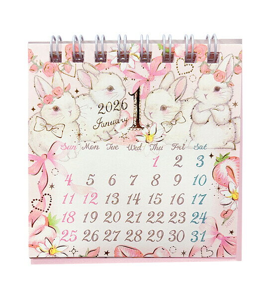 2026年卓上カレンダーミニたけい...
