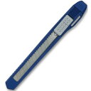 プラス カッターナイフS ネイビー CU-103 - 送料無料※800円以上 メール便発送
