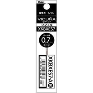 ぺんてる ビクーニャ ボールペン替芯0.7mm 細字 XKBXES7-A - 送料無料※800円以上 メール便発送