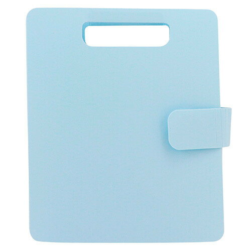 樂天商城 - こまごまファイル パステルブルー 折り紙ケース ジャバラポケット 自立 持ち運び 小物 収納 整理 サクラクレパス TF-O#125 【メール便不可】