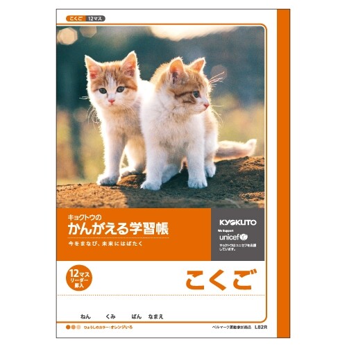 かんがえる学習帳 こくご 12マス リーダー入り L82R - 送料無料※800円以上 メール便発送