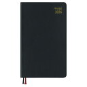 ダイゴー 2026年 手帳・ダイアリー アポイント 1週間+横罫 ブラック E1010 - 送料無料※800円以上 メール便発送