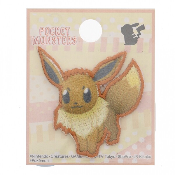 稲垣服飾 ポケットモンスター シールワッペン イーブイ POS006 - 送料無料※800円以上 メール便発送