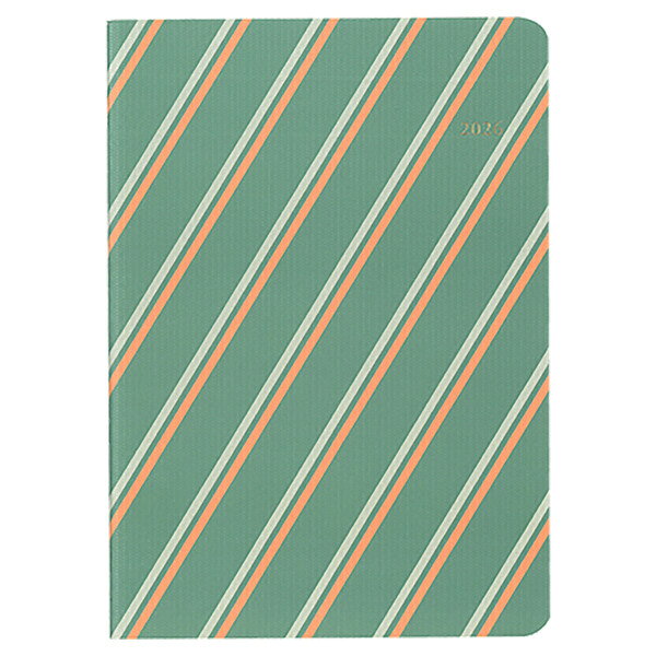 品牌 - ダイゴー 2026年 手帳・ダイアリー 3月始まりMILL A6 1ヶ月ブロック グリーン E9621 - 送料無料※800円以上 メール便発送