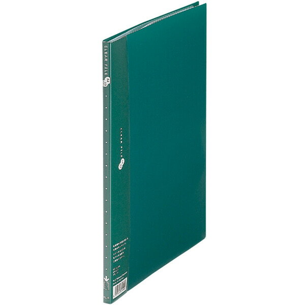 商品名プラス クリアーファイル 溶着式 タテ入れ A4-S 20ポケット FC-122EL グリーン説明実用本位の中紙なしタイプ。ポケットは中身の見やすいエンボス加工。ポケットが固定されているので、収容する書類や資料の量があらかじめ決まって...