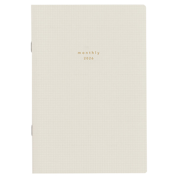 樂天商城 - ダイゴー 2026年 手帳・ダイアリー 3月始まり isshoni B6 1ヶ月ブロック ホワイト E9927 - 送料無料※800円以上 メール便発送