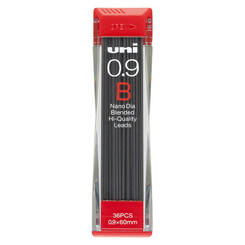 三菱鉛筆 ユニ ナノダイヤ シャープ替芯 0.9mm【B】 U09202ND-B - 送料無料※600円以上 メール便発送