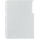 プラス クリアーホルダー FL-154HO A4S 4穴見出 FL-154HO CL - 送料無料※800円以上 メール便発送