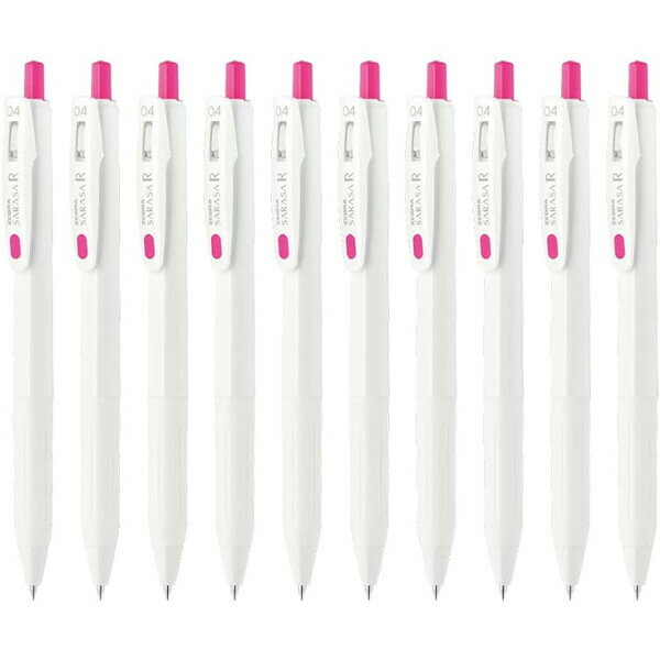 樂天商城 - ゼブラ ジェルボールペン サラサR 0.4mm ピンク 10個セット JJS29-R1-P_SET10 - 送料無料※800円以上 メール便発送