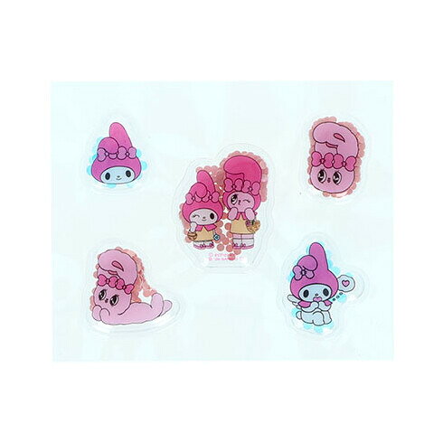エスターバニー×マイメロディ ぷにシャカシール ピンク 5柄入 カプセル スパンコール ウサギ POP ガーリー かわいい S8819254 - 送料無料※800円以上 メール便発送 brucke-10047125 BRUCKE サンプル画像3