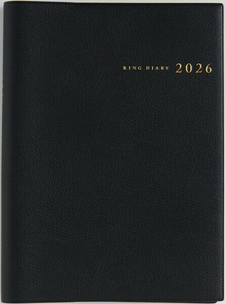 樂天商城 - 高橋書店 2026年 手帳・ダイアリー 4月始まり 【】リングダイアリー A5 1週間+メモ 黒 971 - 送料無料※800円以上 メール便発送