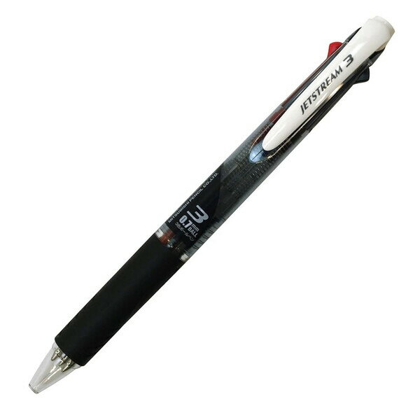 三菱鉛筆 ジェットストリーム 3色ボールペン 0.7mm 黒 SXE3-400-07.24 - 送料無料※800円以上 メール便発送
