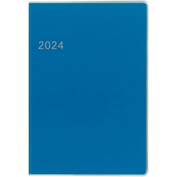 ダイゴー 手帳 2024年4月始まり アポイント マンスリー ブロック A5 ブルー E9333 E9333(2024) - 送料無料※800円以上 メール便発送