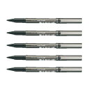三菱鉛筆 水性BP UBー155 黒 24 UB155.24 5個セット UB155.24_SET5 - 送料無料※800円以上 メール便発送