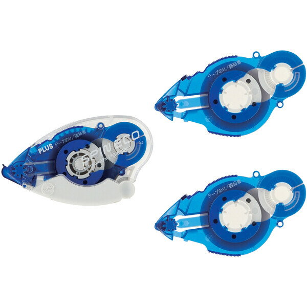 プラス テープのり スピンエコ 本体 交換テープ2個セット TG-610BC TG-611BC - 送料無料※800円以上 メール便発送