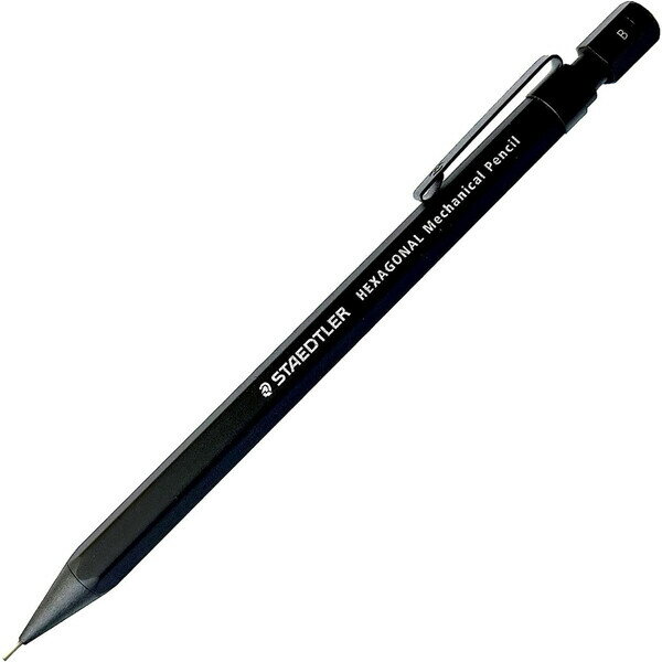 Rakuten - ステッドラー ヘキサゴナル シャープペンシル 925 77 0.5mm クリーンブラック 金属製 六角軸 硬度表示窓付 925 77-05B - 送料無料※800円以上 メール便発送