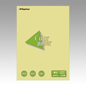 樂天商城 - 長門屋商店 カラーペーパー A4 厚口 100P クリーム ナ-3303 - 送料無料※800円以上 メール便発送