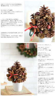 クリスマスツリー 手作りキット■材料(花材・マニュアル) キット■松ぼっくりのクリスマスツリー■ナチュラル クリスマスツリー■子供から楽しめる ツリー■クリスマス ツリー キット■光触媒加工