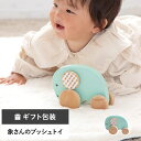 くるくるプッシュトイ おっとりエリー おもちゃ ベイビー ベビー キッズ トイ 運動機能 好奇心 贈り物 ギフト 出産祝い 知育玩具 ぞう 可愛い
