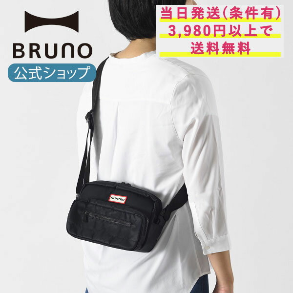 ブルーノ BRUNO ORIGINAL NYLON CAMERA BAG ブラック HUNTER ハンター