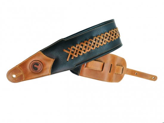 【new】ERGOSTRAPS / Padded Trillash Black / Whisky brown details 4" TR401-bk-br short【横浜店】