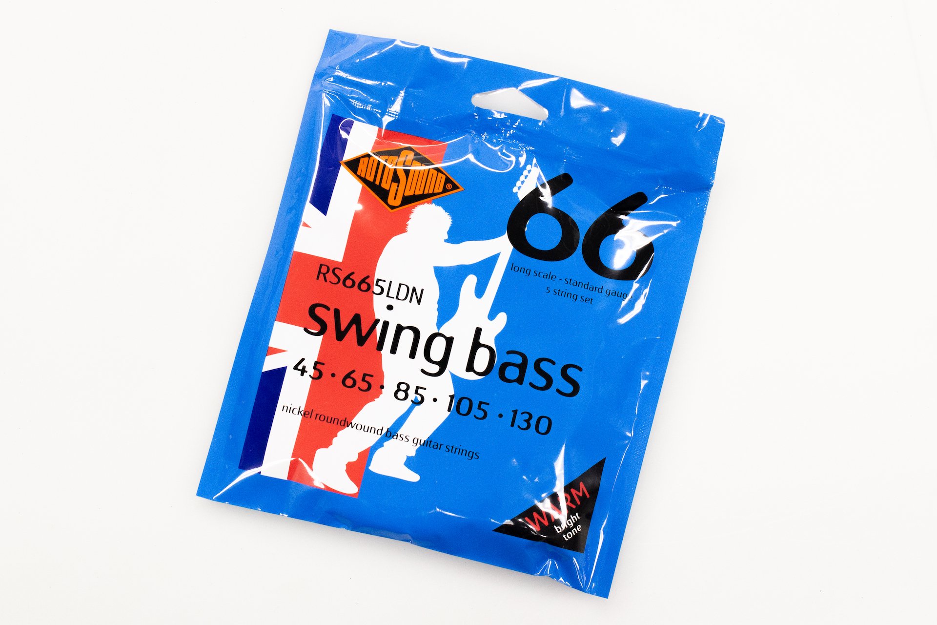 Rotosound Swing Bass 66 NICKEL 5 STRING 45 65 85 105 130 RS665LDN【横浜店】 【5弦】【ベース弦】【Rotosound】