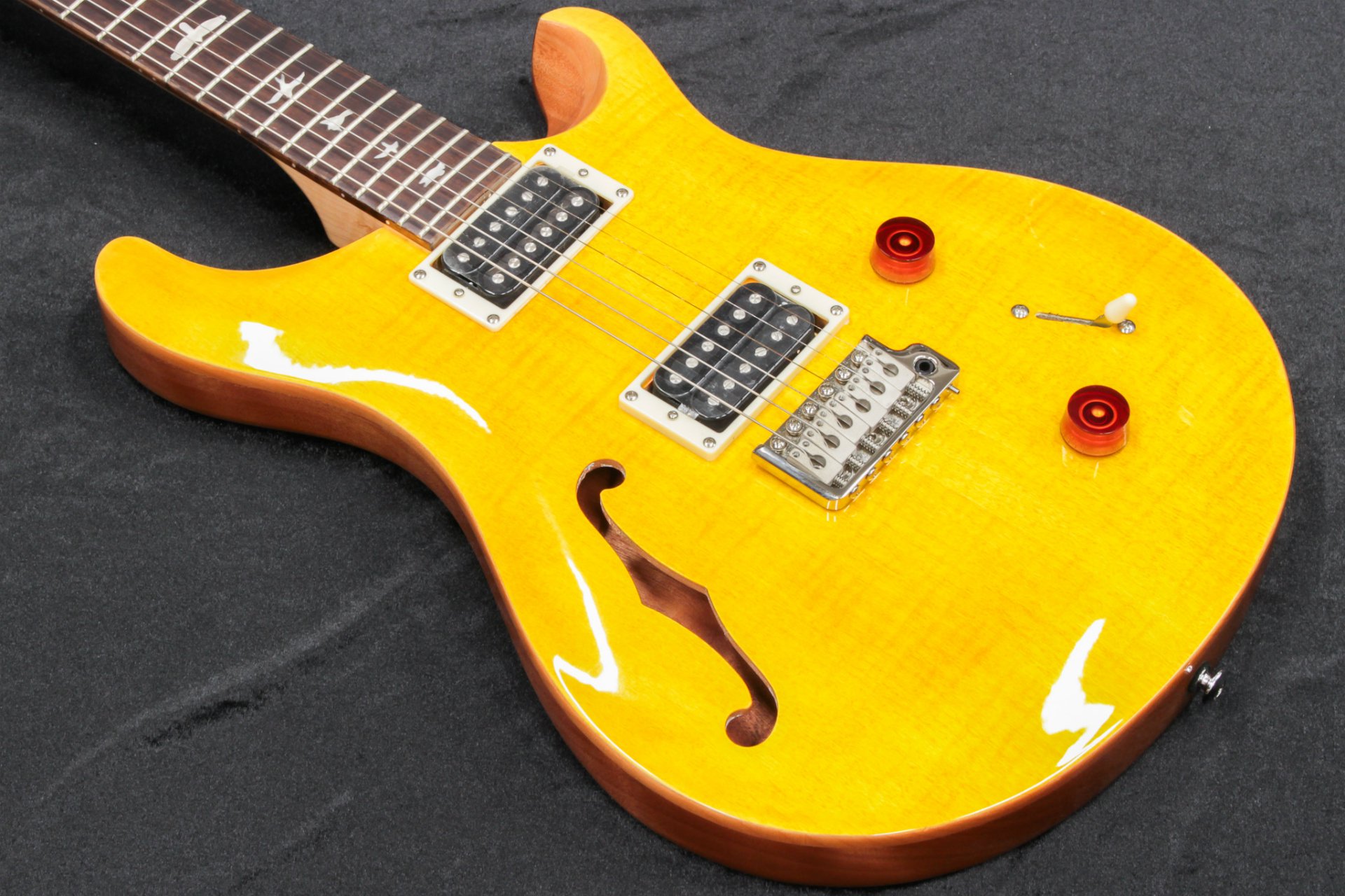 【new】PRS(Paul Reed Smith) / SE Custom 22 Semi-Hollow Santana Yellow CTI F010247 3.21kg【TONIQ】