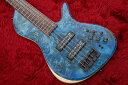 Capurso Guitars / Georgius Deluxe 5st Blue Burl Top 3.965kg #2023022