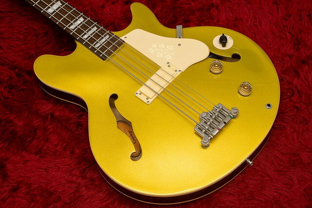 【used】Epiphone / Jack Casady Bass Metallic Gold 2013 3.965kg 1305210033【GIB横浜】