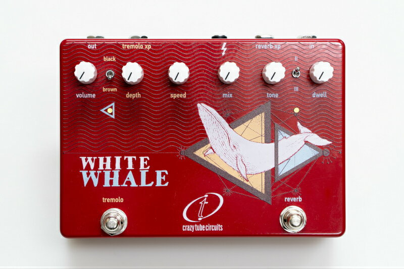 【NEW】CrazyTubeCircuitsWHITEWHALE【横浜店】【クレイジーチューブサーキット】【エフェクター】【リバーブ】