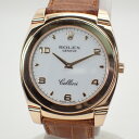 ロレックス【ROLEX】K18PG(750)チェーリーニK番メンズ手巻き時計白文字盤*5330/5【中古】