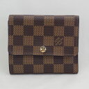 ルイ・ヴィトンダミエポルトフォイユ・アナイス【LOUIS VUITTON】＊N63242コンパクト財布エベヌ【中古】ルイヴィトン