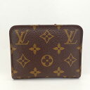 ルイ・ヴィトンモノグラムポルトモネ・アンソリットコンパクト二つ折り財布【LOUIS VUITTON】＊M60192【中古】ルイヴィトン