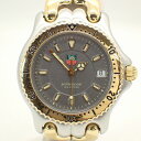 タグ・ホイヤー【TAG HEUER】SS/GPセルシリーズプロフェッショナル200mボーイズクォーツグレー文字盤デイト付き*WG1220-K0腕時計【中古】タグ...