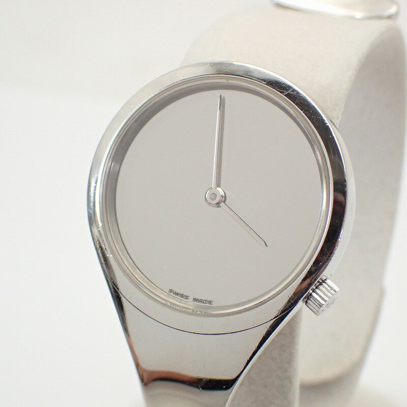 N - ジョージジェンセン【GEORG JENSEN】SSトルンヴィヴィアンナクォーツ腕時計Sサイズ【中古】