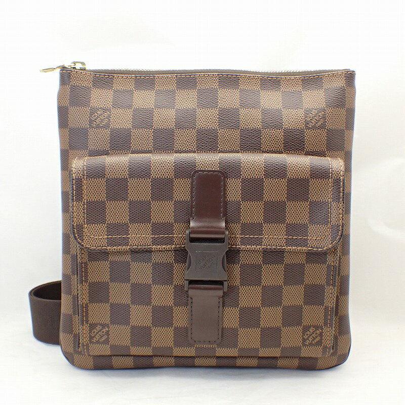 Rakuten - ルイ・ヴィトンダミエポシェットメルヴィール斜め掛けショルダーバッグ＊N51127【LOUIS VUITTON】【中古】ルイヴィトン