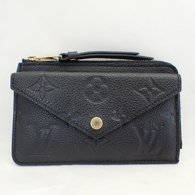 Rakuten - ルイ・ヴィトンモノグラムアンプラントポルトカルト・レクトヴェルソコイン・カードケース＊M69421ブラック【LOUIS VUITTON】【中古】ルイヴィトン